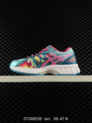 ASICS GEL Nimbus 16 Teal Pink Yellow Red Grey EU 36-47 Running Shoe Running Sneakers - Unisex BS-81707