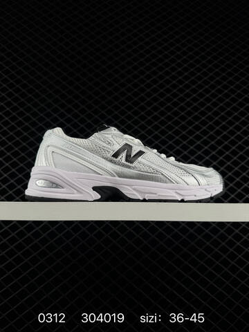 New Balance MR740 Black Silver White EU 36-45 Running Shoe - Unisex (BS-82310)