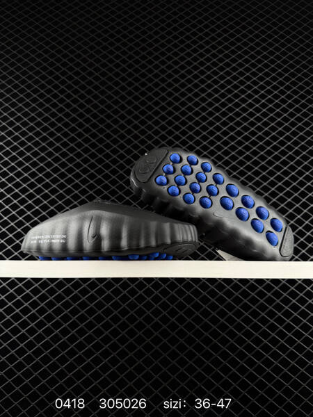 Nike Mind 001 Fragment Black with blue outsole pods EU 36-47 lifestyle