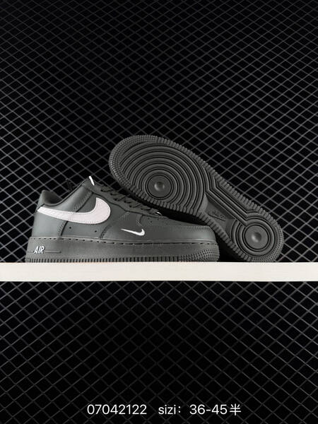 Nike Air Force 1 07 light grey black dark grey white EU 36-45 skate