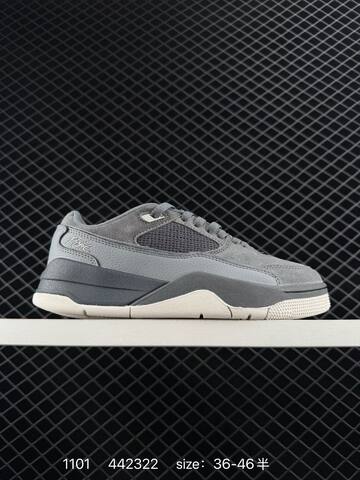 Air Jordan 4 Retro Flight Court AIR JORDAN 4 Aj4 Lifestyle (BS-80375)