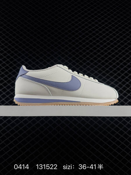 Nike Classic Cortez Leather Multiple colorways Obsidian White Light Pink Brown Sail Indigo Haze Gum Triple Black EU 36-45 with half sizes lifestyle