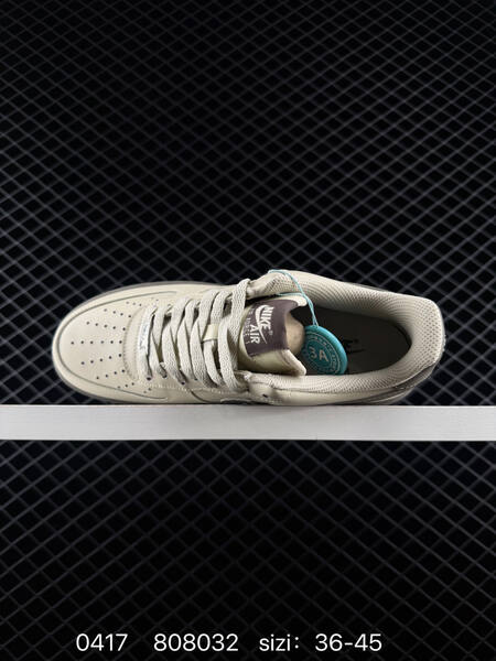 Nike Air Force 1 07 Light blue pale cream navy blue white EU 36-45 lifestyle