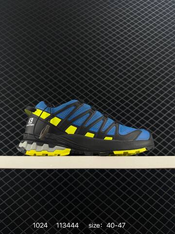 Salomon XT WHISPER VOID SENSIFIT 3 Navy Grey Yellow Black Orange EU 40-47 Trail Shoe Trail Running Sneakers - Men's (BS-85948)