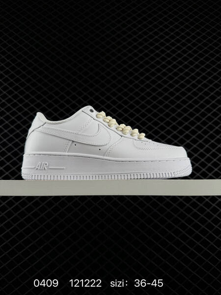 Nike Air Force 1 07 Multiple colorways all black upper with white midsole and white laces all white with cream laces black upper with white midsole and black laces EU 36-45 lifestyle