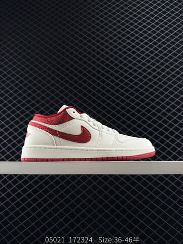 Jordan Air Jordan 1 Low Black White Red Yellow EU 36-46 Sneaker - Unisex (BS-81323)
