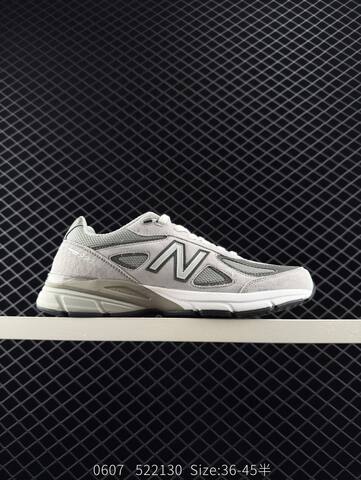 New Balance 990v4 Black Grey White EU 36-45 Running Shoe - Unisex (BS-83334)