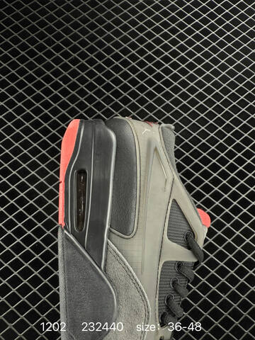 Jordan Air Jordan 4 RM FQ7939-10 Black Grey Infrared Red EU 36-48 Basketball Shoe - Unisex (BS-80130)