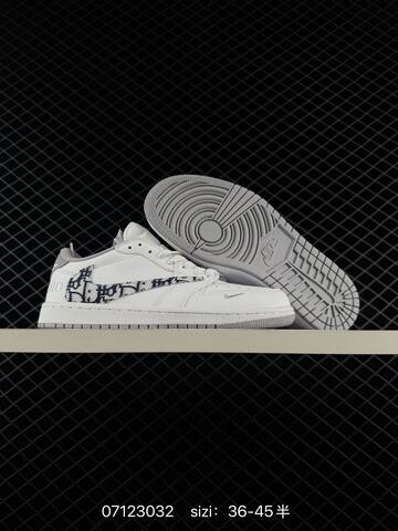Fragment x Travis Scott x Air Jordan 1 Low Lifestyle (BS-78989)