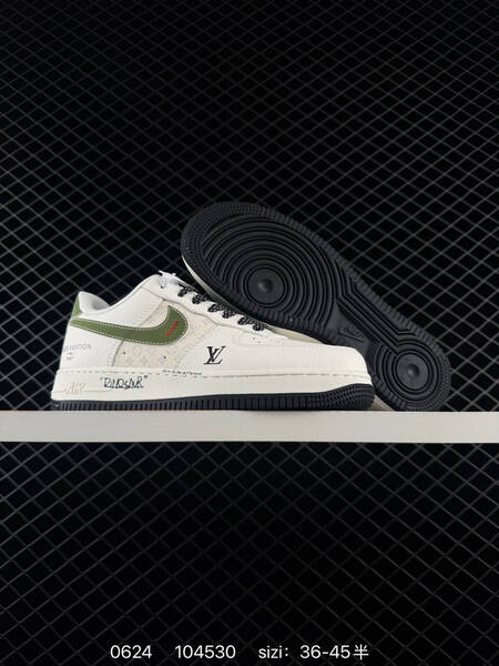 Nike Air Force 1 07 LV8 white black grey red EU 36-45 sneaker