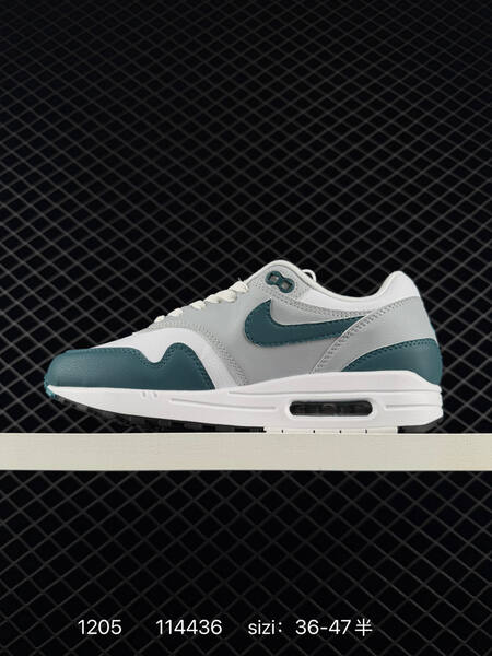 Nike Air Max 1 White grey teal green EU 36-47 5 lifestyle