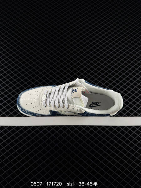 Nike Air Force 1 Low off white navy blue EU 36-45 lifestyle
