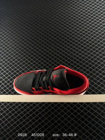 Jordan Air Jordan 1 Low OG SP HV4089 Black Red White EU 36-46 Basketball Shoe - Unisex (BS-80611)
