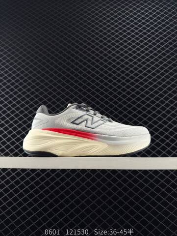 New Balance Fresh Foam X 1080 V14 Grey Cream Red Dark Grey EU 36-45 Running Shoe - Unisex (BS-83369)