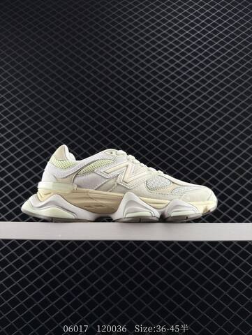 New Balance 9060 Off White Beige Light Green EU 36-45 Sneaker - Unisex (BS-83285)