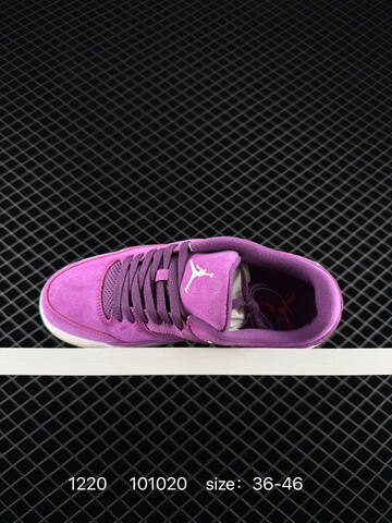 Jordan Air Jordan 4 Retro Purple White Beige EU 36-46 Basketball Shoe - Unisex (BS-80021)