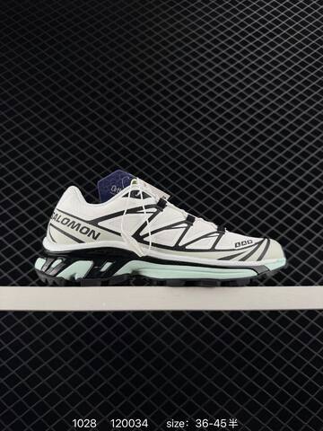Salomon XT 6 Grey White Black Mint EU 36-45 Trail Shoe Trail Running Sneakers - Unisex (BS-85945)
