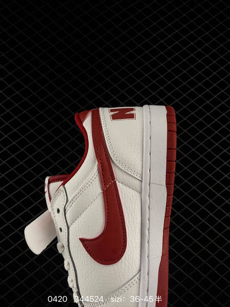 Nike Big Low 355152-106 White Varsity Red EU 36-45 half sizes available lifestyle