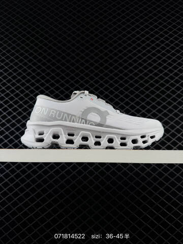 On Cloudmonster 3 Hyper HL14 White Grey Blue EU 36-45 Running Shoe Running Sneakers - Unisex BS-85015