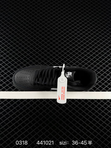 Nike Air Force 1 07 Black White 36-45 5 Casual - Unisex (BS-72619)
