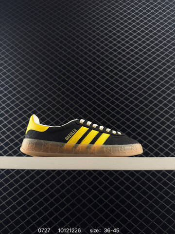 Gucci x Adidas Originals Gazelle INdoor 707867 U7R10 3660 1012122 Lifestyle (BS-78113)