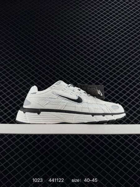 Nike P-6000 Black White and White Black EU 40-45 running lifestyle