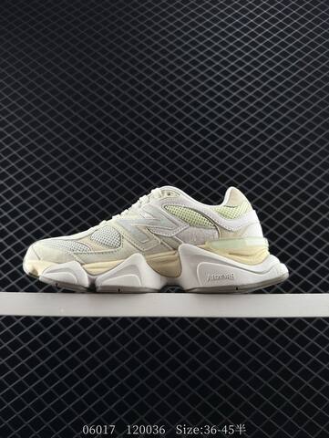 New Balance 9060 Off White Beige Light Green EU 36-45 Sneaker - Unisex (BS-83285)