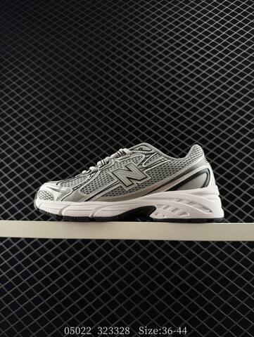 New Balance 740 Silver Grey White Black EU 36-44 Sneaker - Unisex (BS-83424)