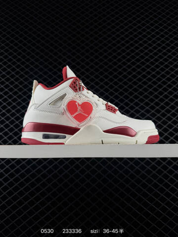 Air Jordan 4 Retro Sierra Red WMNS AIR JORDAN 4 Aj4 Lifestyle (BS-79202)