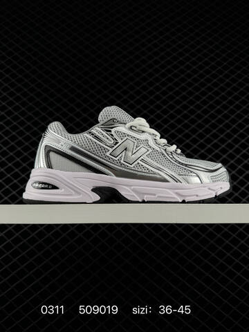New Balance MR740 Silver Black White EU 36-45 Running Shoe - Unisex (BS-82316)