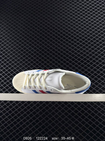 Adidas Originals Superstar White Black Gold 3M JQ6345 12222 Lifestyle (BS-77714)