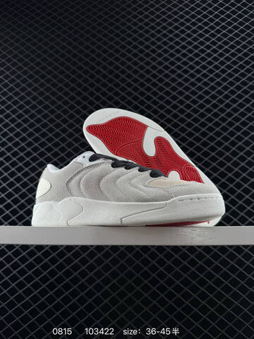 Jordan Session Atmosphere Light Grey Off White Black Red EU 36-45 Skate Shoe - Unisex (BS-80909)
