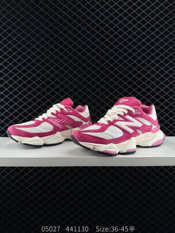 New Balance 9060 Fuchsia White Off White Black EU 36-45 Sneaker - Unisex (BS-83394)