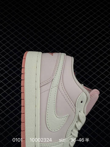 Jordan Air Jordan 1 Low Sail Light Pink EU 36-46 Skate Shoe - Unisex (BS-79920)