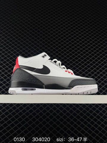 Jordan Air Jordan 3 Black Dark Gray EU 36-47 5 Basketball Shoe - Unisex (BS-79740)