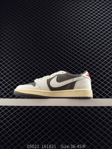 Jordan Air Jordan 1 Low Travis Scott Fragment DM7866-140 Sail Black Military Blue Cream EU 36-45 Sneaker - Unisex (BS-81321)