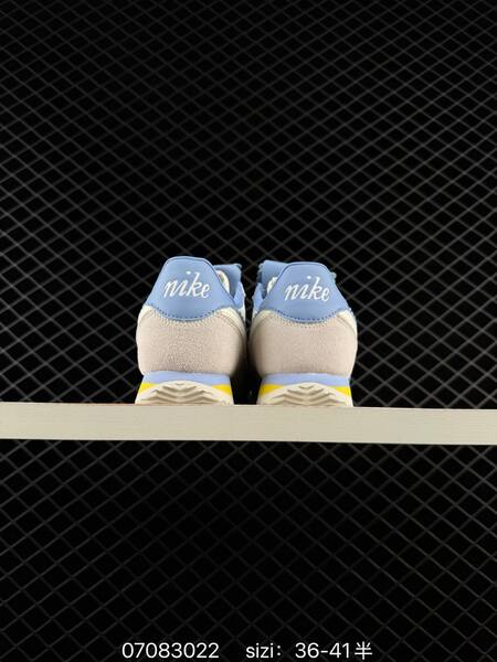 Nike Cortez sail light blue grey yellow EU 36-41 lifestyle