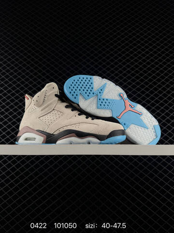 A Ma Maniere x Air Jordan 6 Retro AIR JORDAN 6 Aj6 6 A Ma Mani Lifestyle (BS-79425)