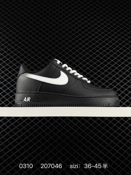 Nike Air Force 1 Low 07 Black White EU 36-45 5 lifestyle