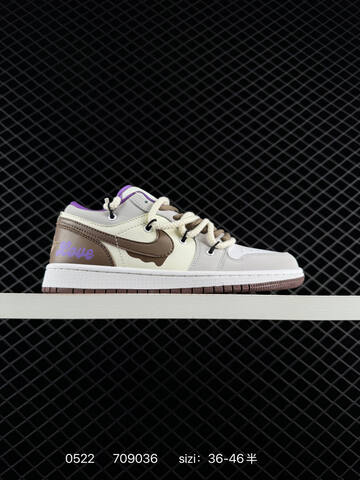 Air Jordan 1 Low Brown Elephant AIR JORDAN 1 Aj1 Lifestyle (BS-79236)