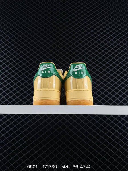 Nike Air Force 1 07 LV8 yellow green EU 36-47 5 lifestyle