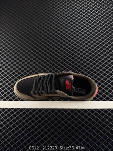 Jordan Air Jordan 1 Low Golf SP CQ4277 002 Dark Brown Black Red EU 36-47 Sneaker - Unisex (BS-81219)
