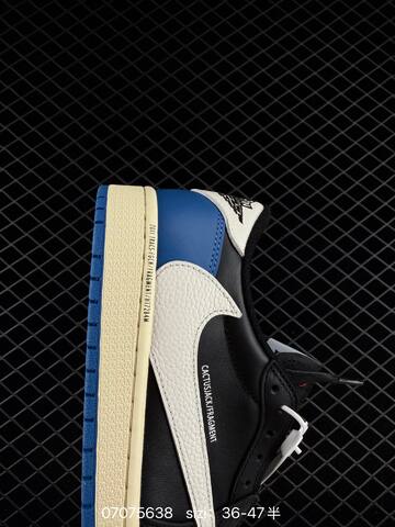 Travis Scott x Air Jordan 1 Low OG Canary Yellow 7 0 AIR JORDAN 1 Aj1 Lifestyle (BS-79021)