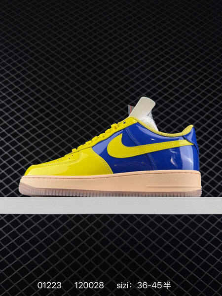 Nike Air Force 1 Mid 07 yellow and blue 36-45 lifestyle