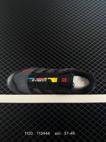 Salomon XT-6 Dark Grey Black Red EU 37-45 Trail Shoe Trail Running Sneakers - Unisex (BS-85923)