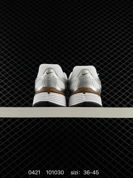 Nike P-6000 White Metallic Silver Brown EU 36-45 lifestyle
