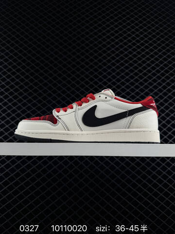 Jordan Air Jordan 1 Low DX5688-103 Sail Red Black EU 36-45 Sneaker - Unisex (BS-79596)