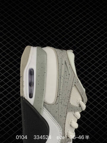 Jordan Air Jordan 4 RM IO7434-121 White Grey Black EU 36-46 Basketball Shoe - Unisex (BS-79909)