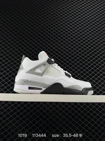 Jordan Air Jordan 4 Retro LS Lightning CT8527 Tan Black Red White EU 35 5-48 Basketball Shoe - Unisex (BS-80481)