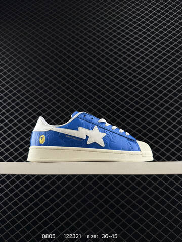 Bape x Adidas Superstar JR2702 36 45 122321 105 Lifestyle - Unisex (BS-78051)